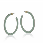 Sandra Resin Hoop Earrings