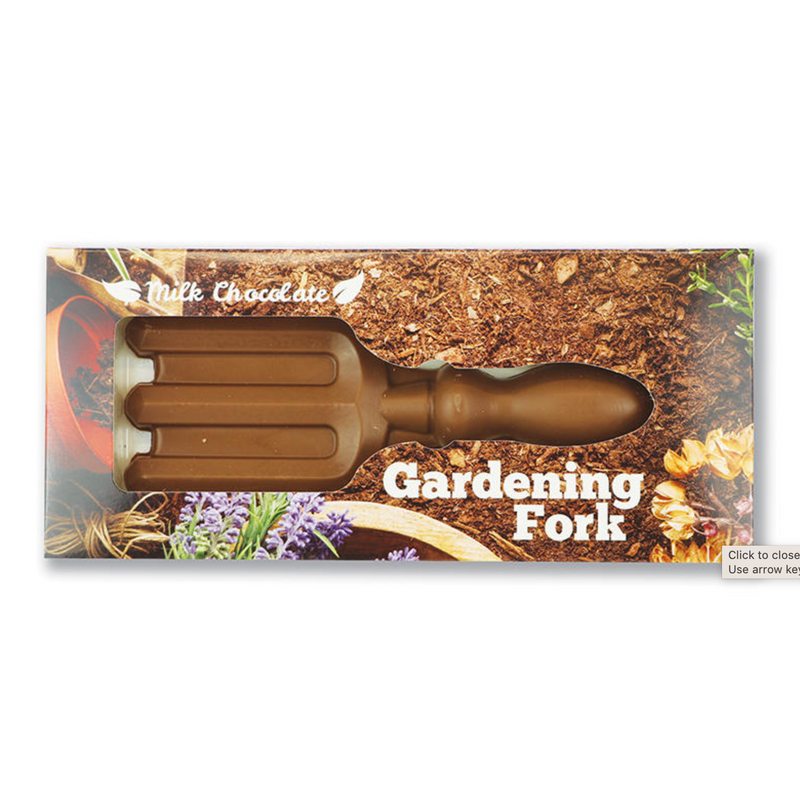 Gardening Chocolate Fork & Trowel