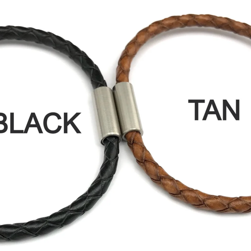 Mens Morse Code Bracelet