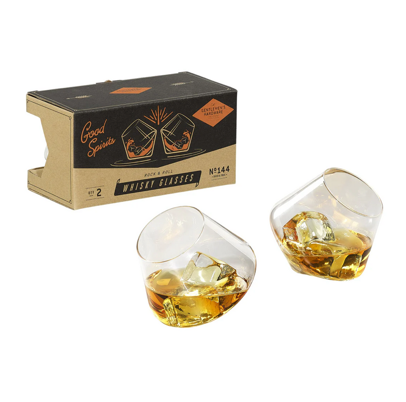 Rock & Roll Whisky Glasses