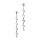 Five Sisters Star Drop Earrings