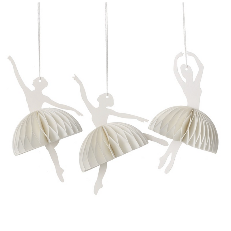 Ballerinas with Expanding Paper Tutus