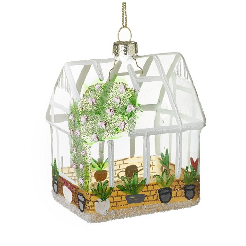 Glass Greenhouse Decoration