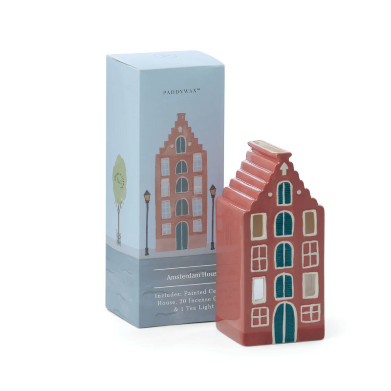 Amsterdam House Incense & Tea Light Holder