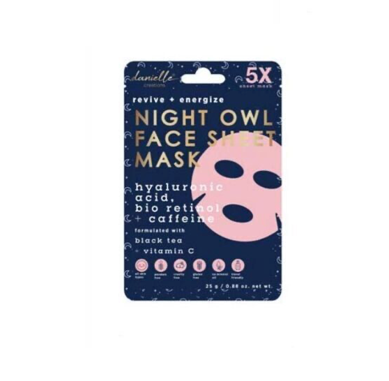 Danielle Night Owl Face Sheet Mask