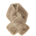 Faux Fur Pull Through Scarf