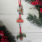 Driftwood Designs Wooden Nadolig Tree Decoration