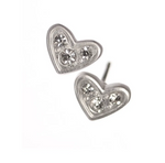 Heart Studs