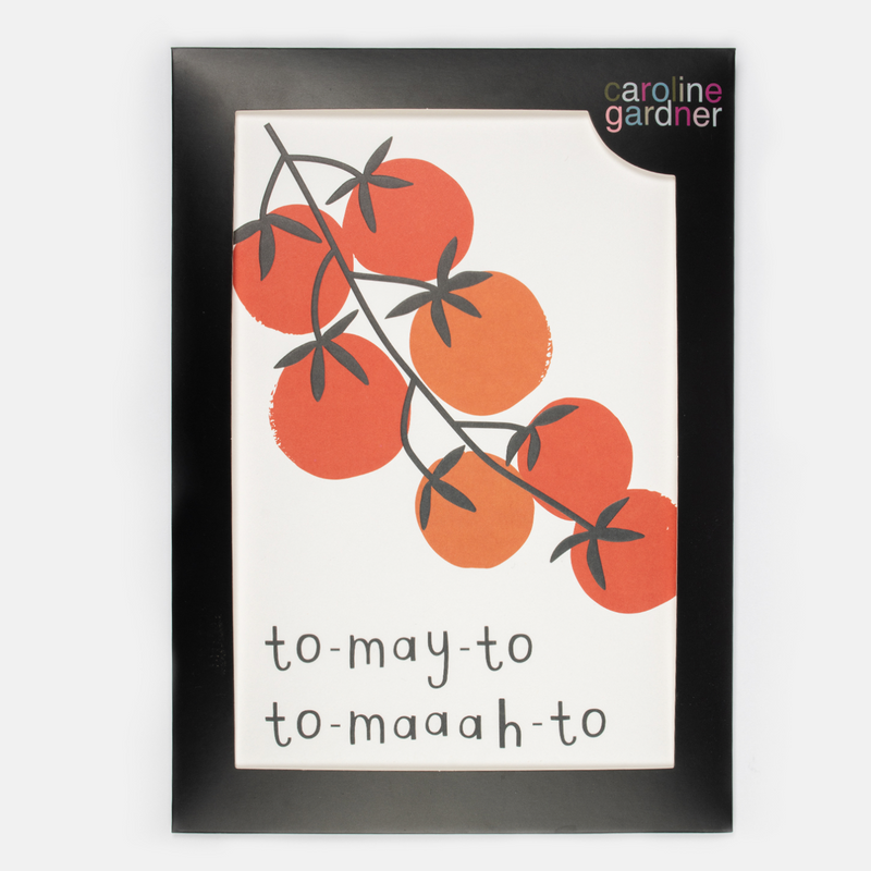 Caroline Gardener To-May-To Wall Art