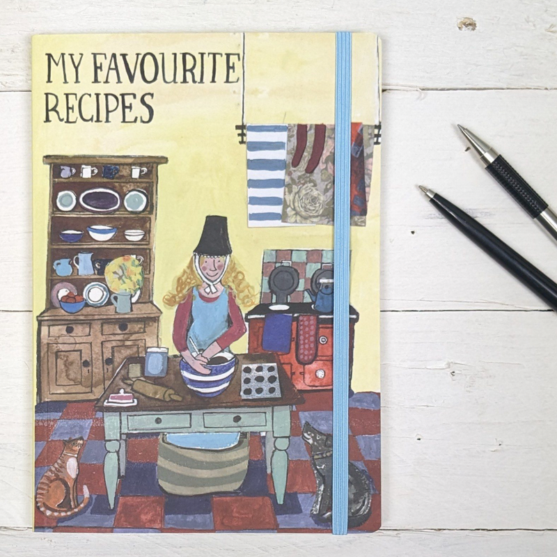 My Favourite Recipes Lined Notebook