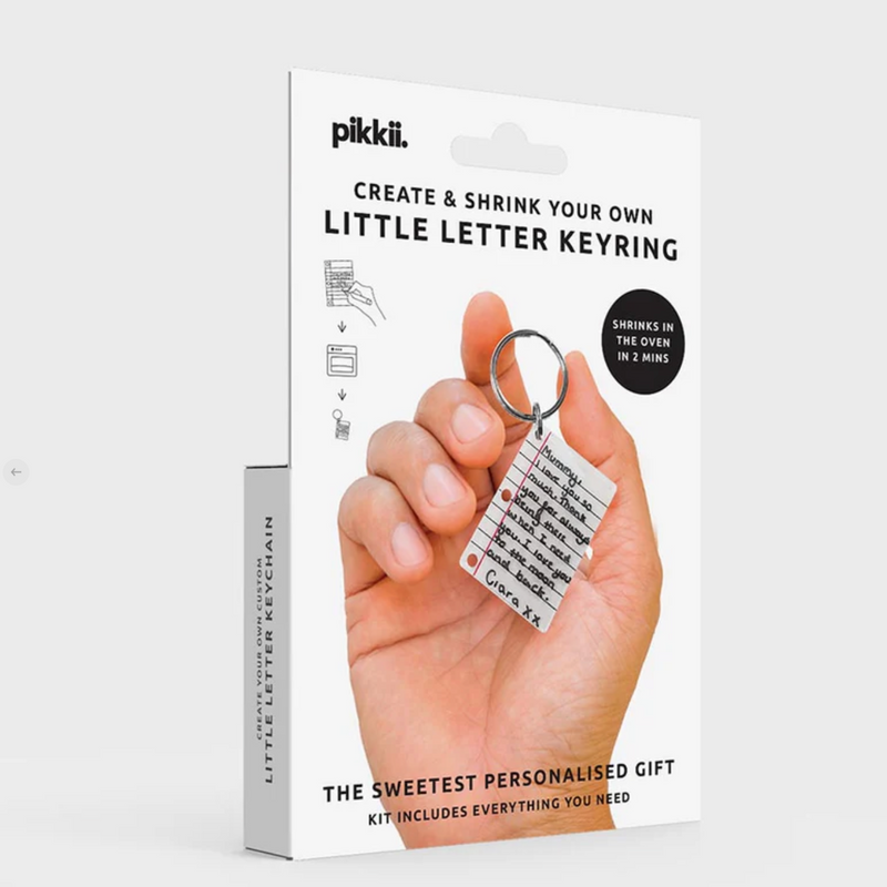 Little letter keyring