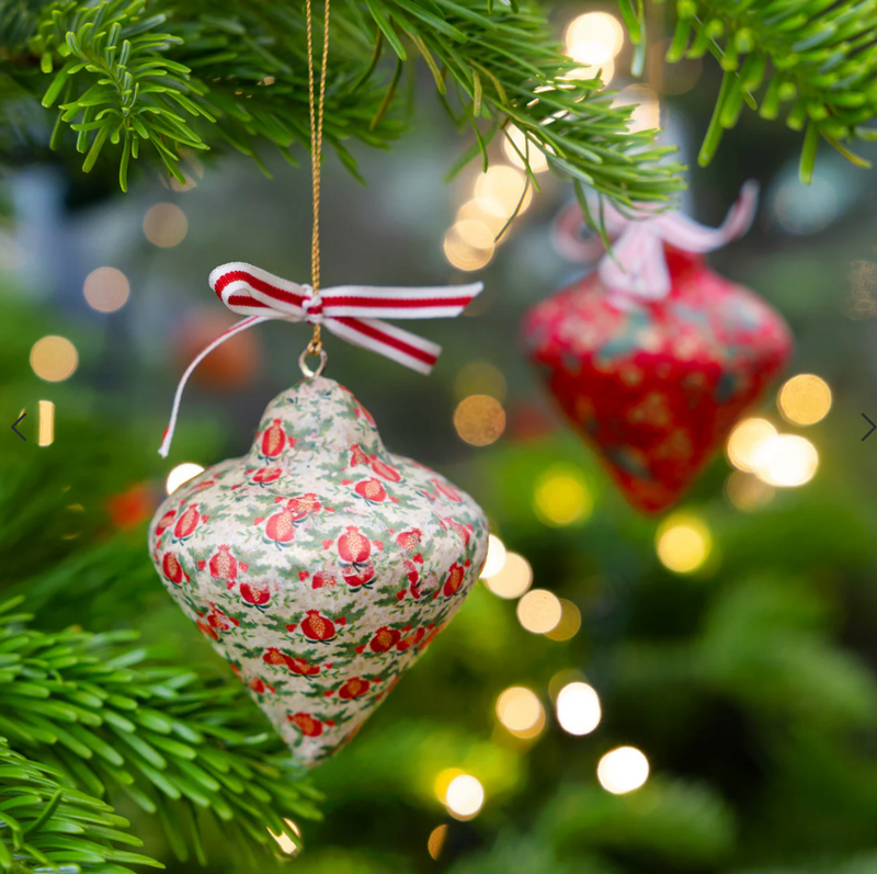 Fragments of Fashion Handmade Christmas Tree Decorations