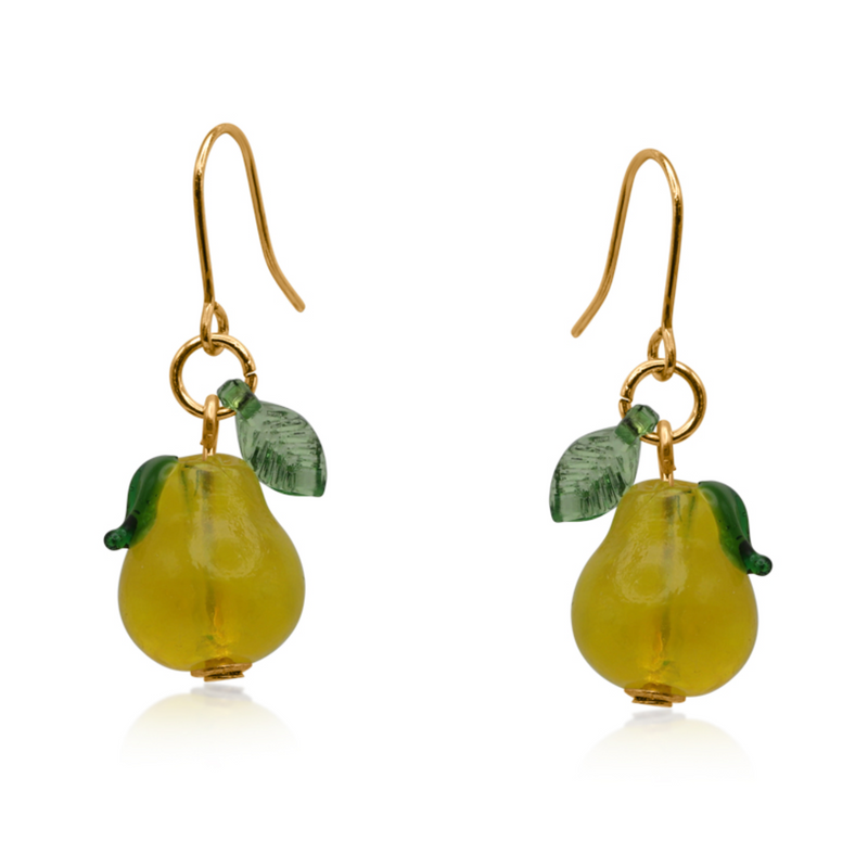 Pear Tiny Drop Earrings