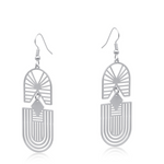 Siena Labyrinth Cagel Dangle Earrings