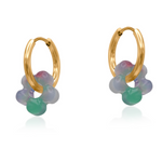 Salambo Petite Resin Huggies Earrings