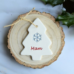 Ceramic Nadolig Llawen Hangers