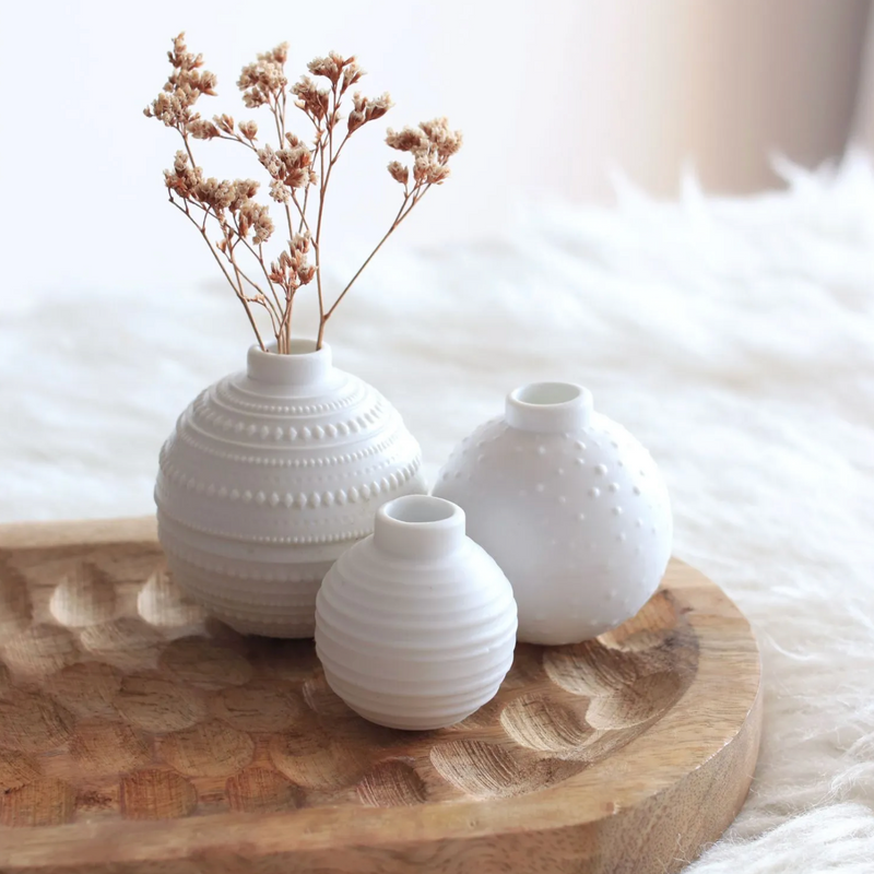 Set of Three Wonder Sphere Vases