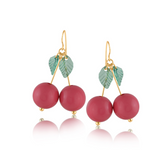 Savanna Cherry Drop Earrings