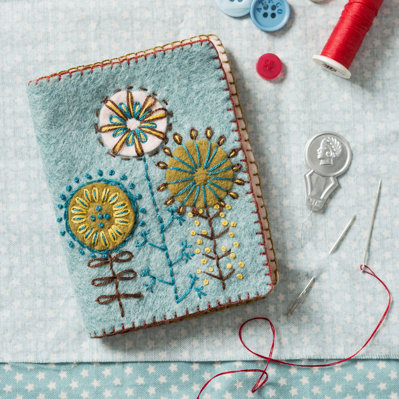 Needle case felt craft kit