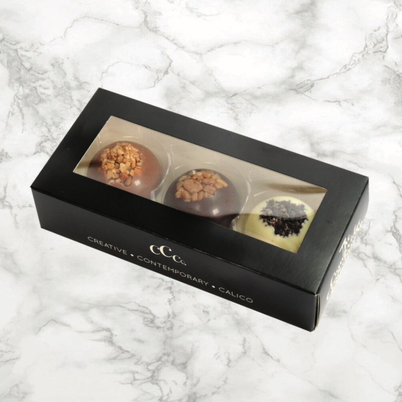 Cambridge Confectionery Company 3 Dome Chocolate Box