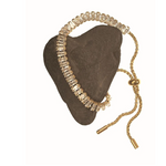 Baguette cut crystal friendship bracelet