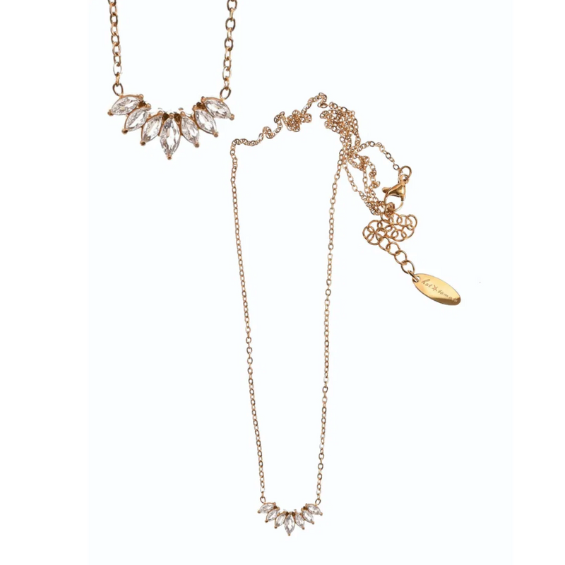 Crystal Fan Pendant