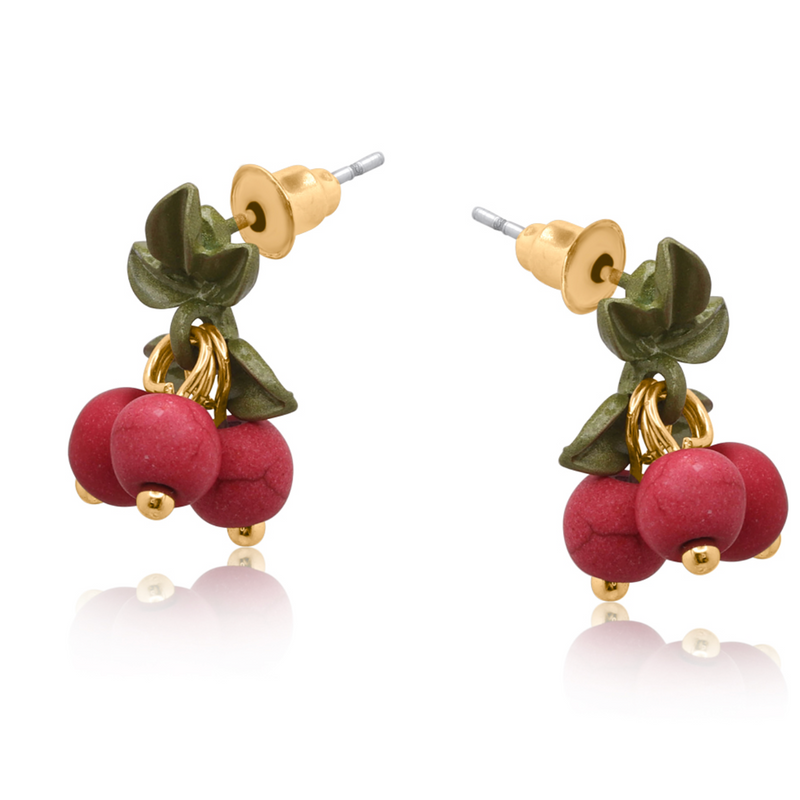 Gora Blueberry Stud Earrings