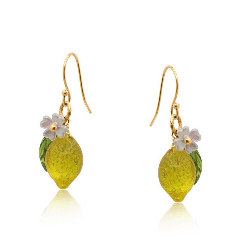 Santorini Lemon Drop Earrings