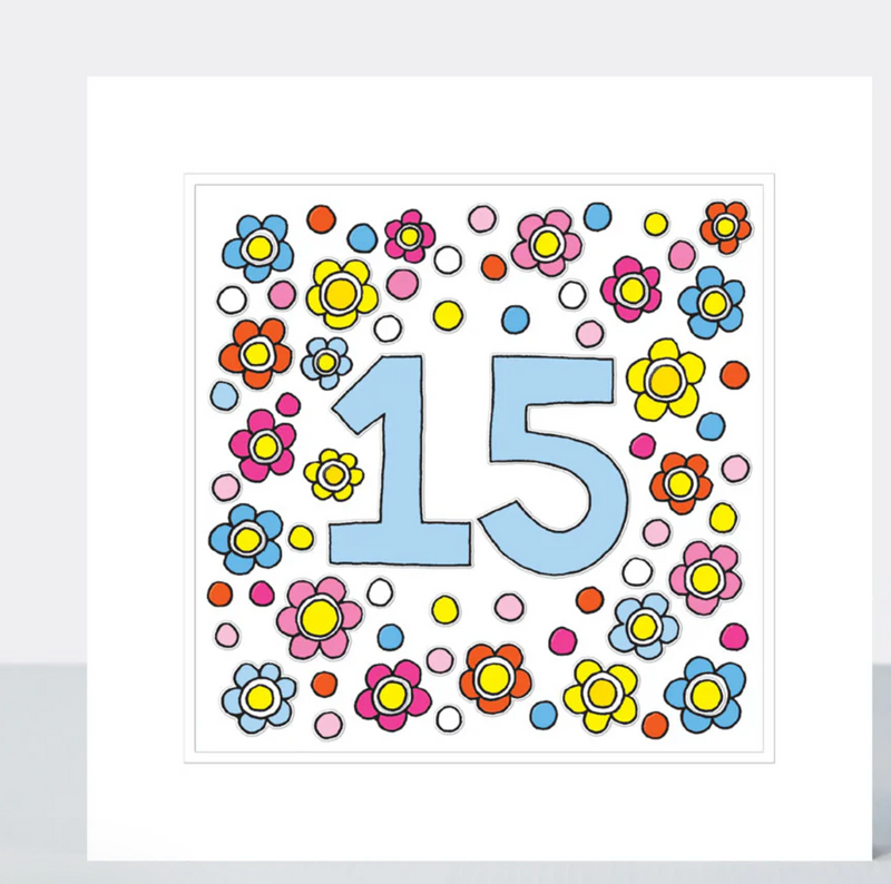 Pocket Rocket - Birthday/Age 15 Card