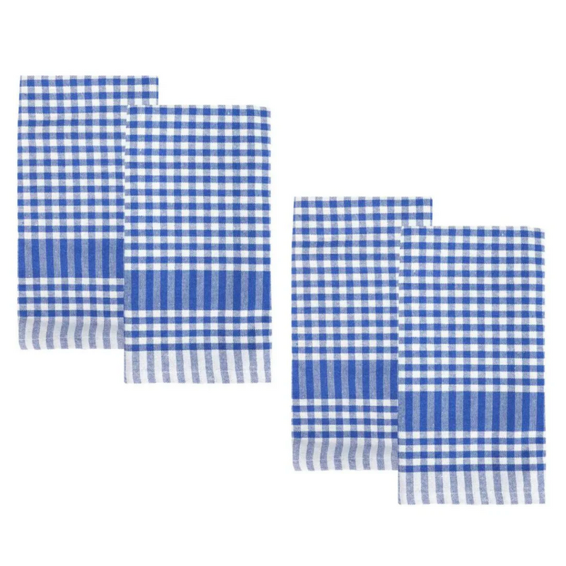 GINGHAM  FABRIC NAPKIN  BLUE 45X45CM