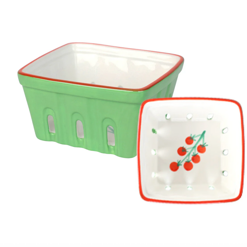 BON APPETIT  CERAMIC PUNNET  TOMATO