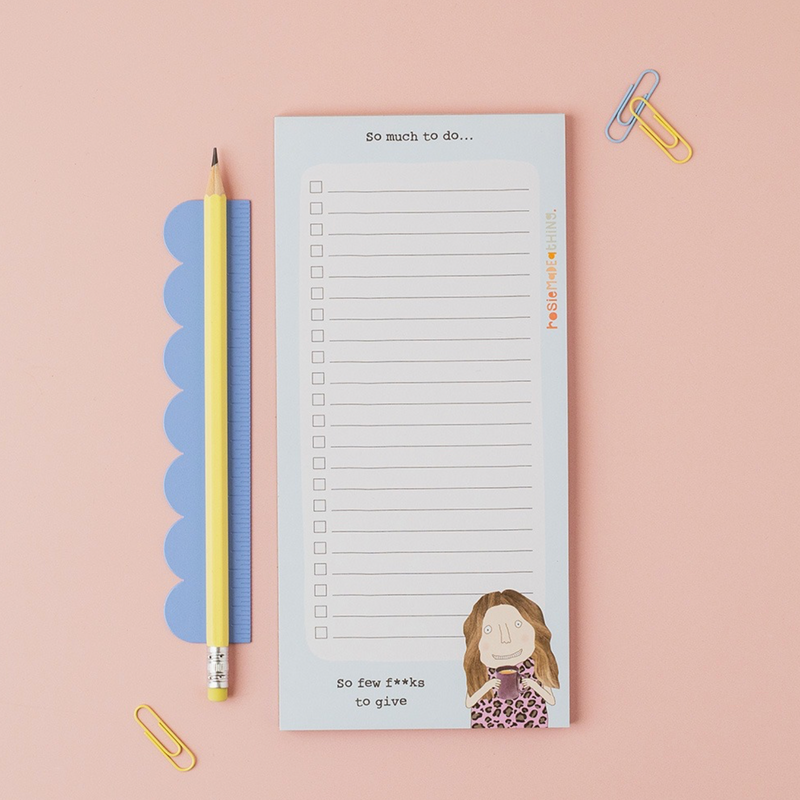 SO MUCH LISTY JOTS