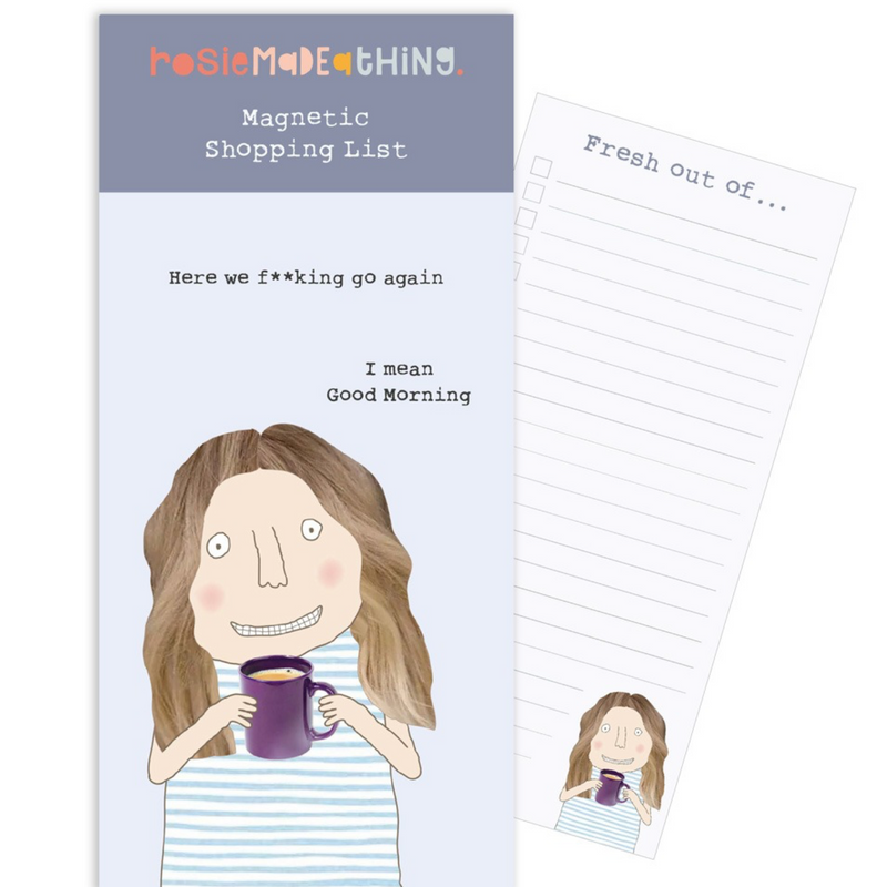 HERE WE GO MAGNETIC SHOPPING LIST