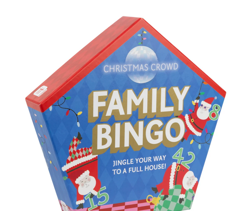 Santa Family Christmas Bingo Game
