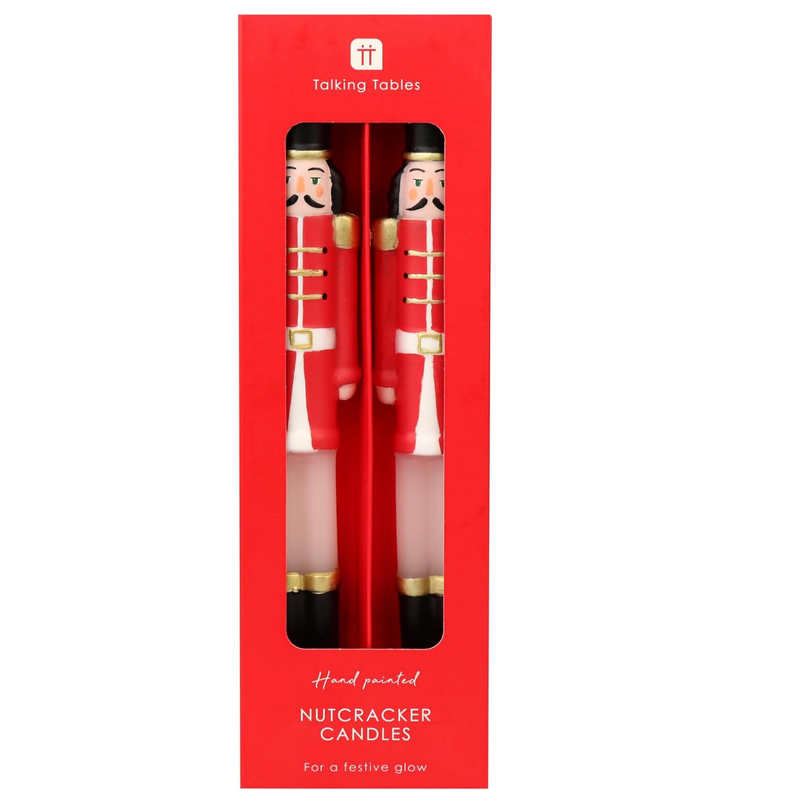 Nutcracker Christmas Candle