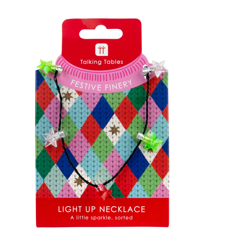 Light Up Stars LED Necklace