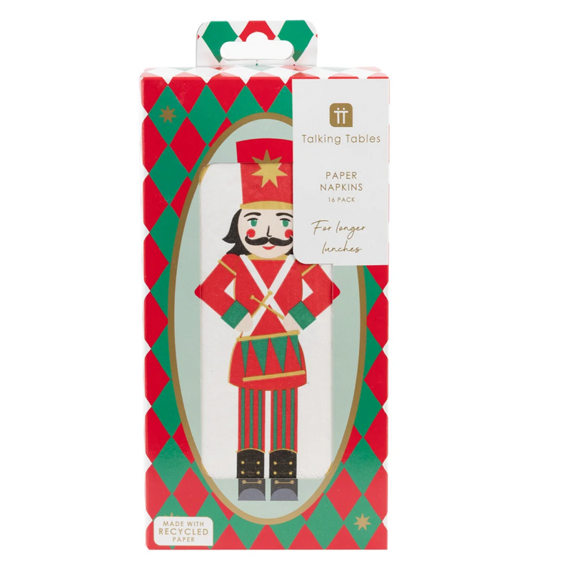 Nutcracker Long Lunch Paper Napkins