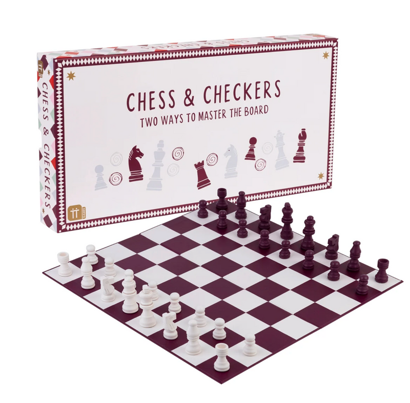 Chess & Checkers Set