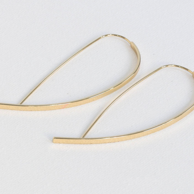 Ingrid Pull Trough Earring