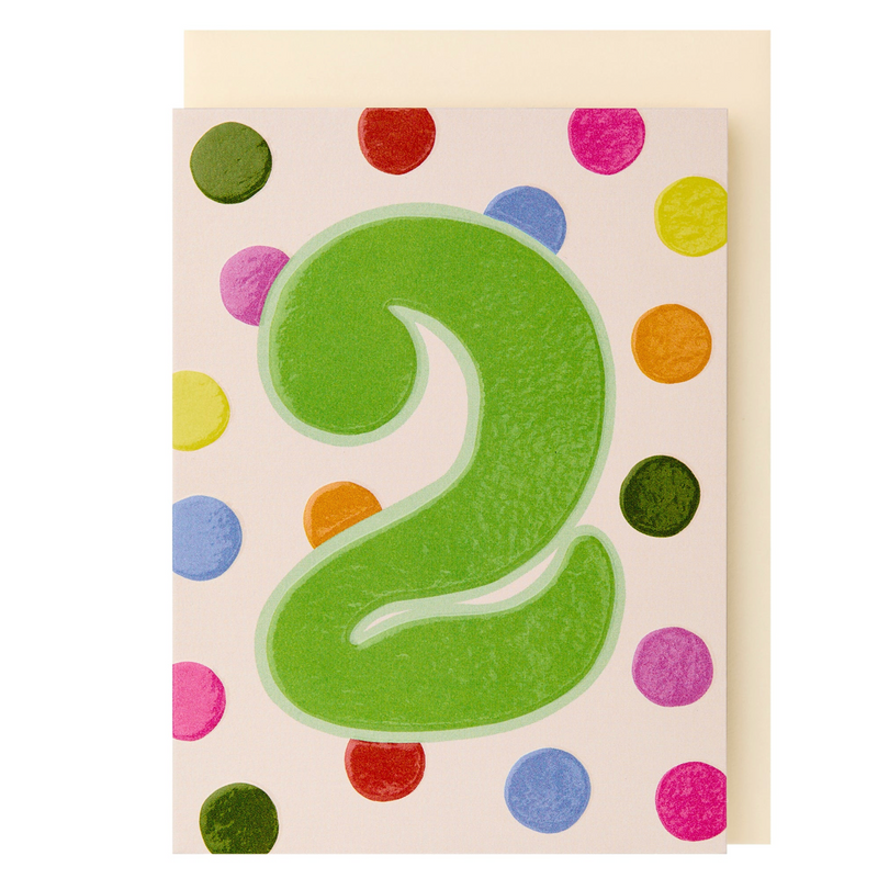 2nd Birthday Card