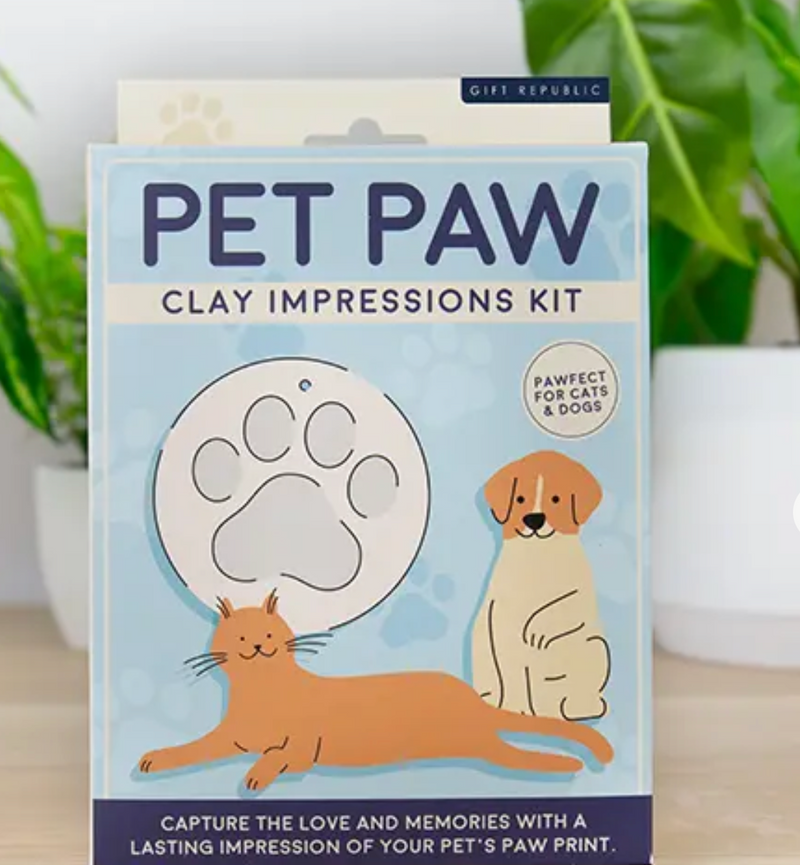 Pet Paw Clay Impression Kit