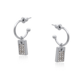 Cerenity Matte Sacred Writing Petite Earrings