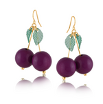 Savanna Cherry Drop Earrings