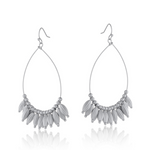 Vittoria Seed Oversized Matte Earrings