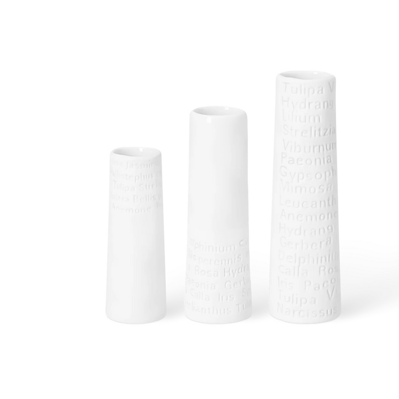 Rader Room Poetry Mini Vases