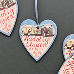 Driftwood Designs Wooden Nadolig Tree Decoration