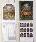 Driftwood Designs Calendr  & Dyddiadur Cymru 2025 Wales Calendar