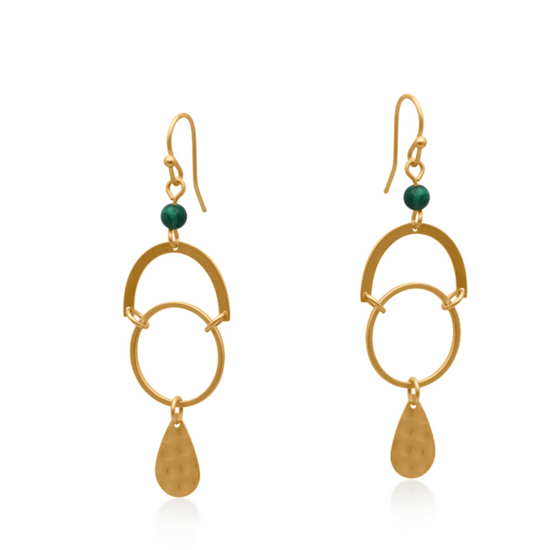 Delphi Priestess Tears Statement Earrings