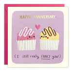 Wedding Anniversary and Penblwydd Priodas Greeting Card