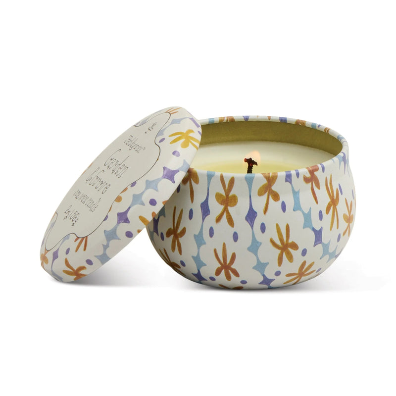 Paddy Wax Tulip Printed Tin Candle
